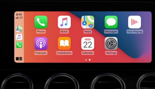 霍山apple维修网点分享如何将iPhone连接到CarPlay 